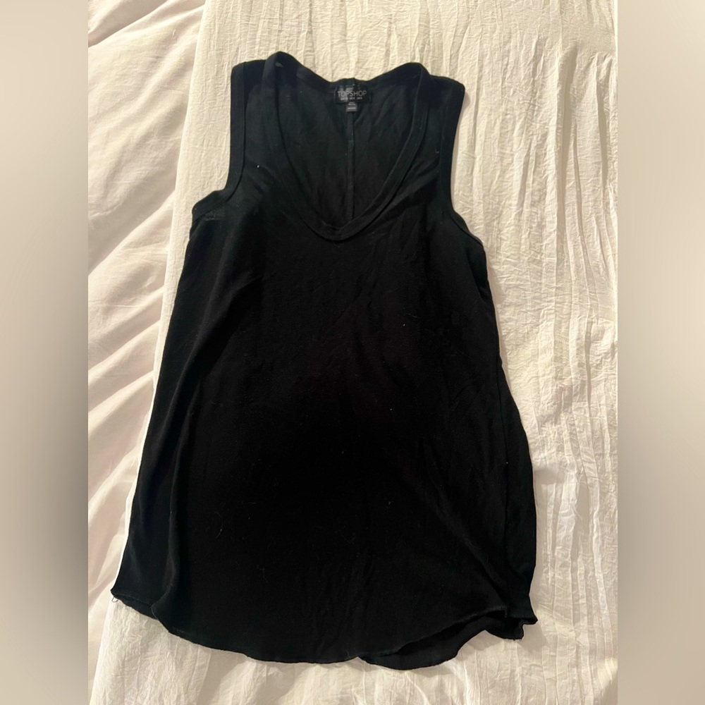 Black Topshop Tanks! Size Small, lightly worn